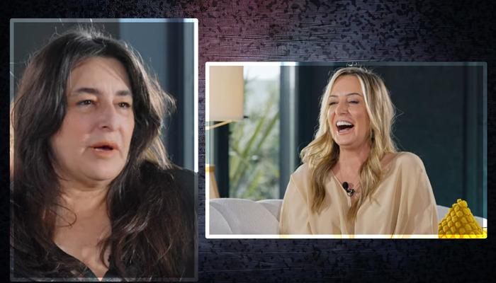 Saba Tümer konuşurken sözümü kesti!  Esra Dermancıoğlu "Bacaklarım çok güzel" dedi ve gösterdi