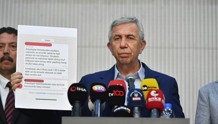 Mansur Yavaş, WhatsApp mesajını açıkladı ve sert oldu: Lütfen sorun! Biz gerçekten tuhafız