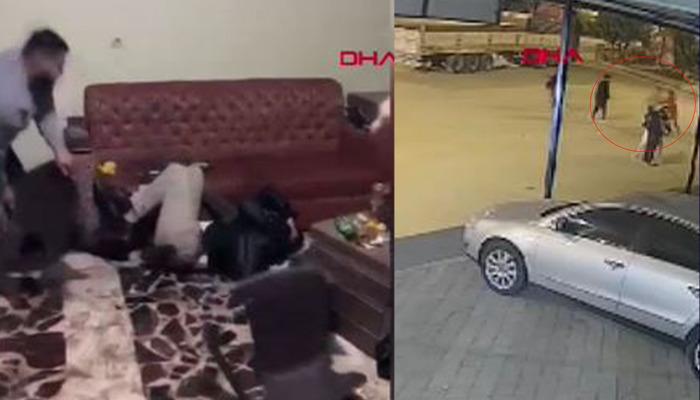 Birkaç saniye içinde şiddet görüntüleri kaydetmiş ve bunları sosyal medyada yayınlamıştı! Toplantıya gittiğinde "Yiyorsa adresinizi ver" dedi.