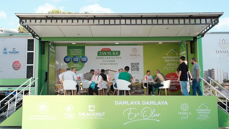 'Gayrimenkul sertifikası bilgilendirme tır ve çadırları' İstanbul meydanlarında