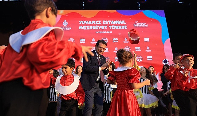 Ekrem İmamoğlu İstanbul Büyükşehir Belediyesi Yuvamiz İstanbul Anaokullarından 2055 çocuk mezun oldu ve ilkokula başladı - GÜNDEM