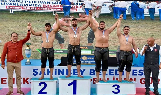 Kemer Belediyesi pehlivanı Gaziantep üçüncüsü oldu - SPORT