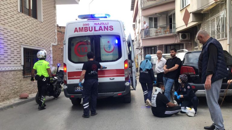 Nazilli’de meydana gelen trafik kazasında 2 kişi yaralandı