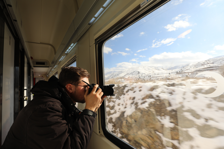 Turistik Doğu Ekspresi sezonu açıldı, yolcular sezonun ilk yolculuğunu yaşadı