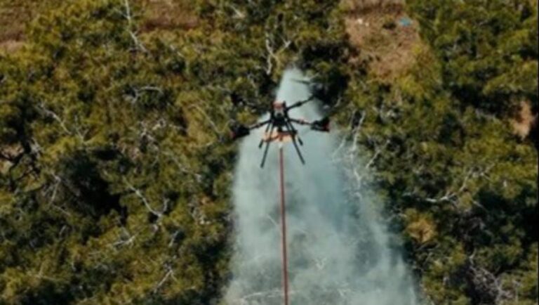 İlk Kez Kullanılan Yenilikçi Dron Sistemiyle Orman Yangınlarına Anında Müdahale Deneyimi